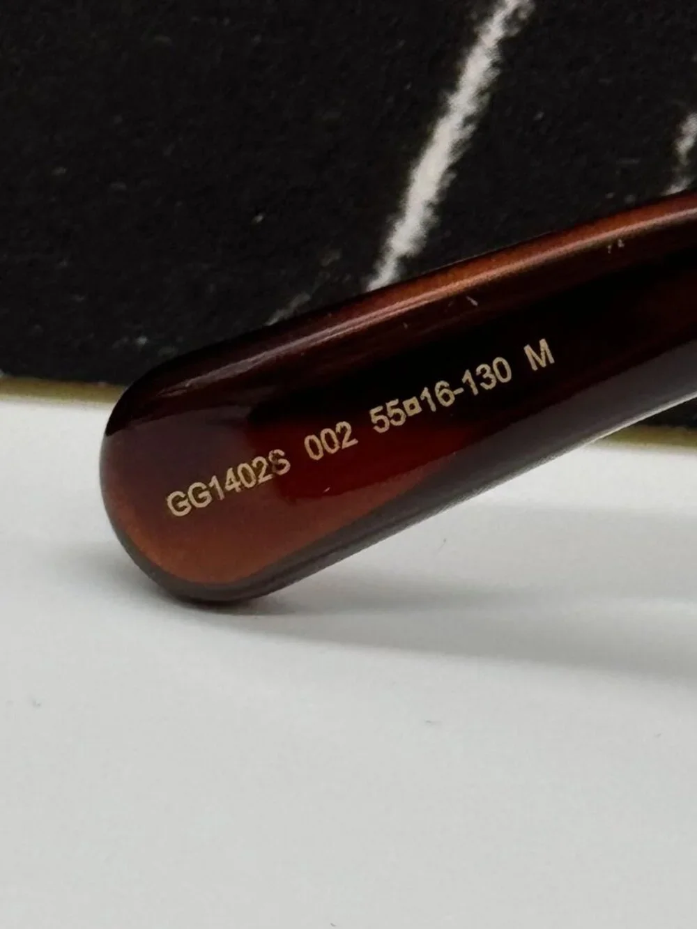 New Gucci GG1402S 002 Havana Brown Oversized Women Sunglasses